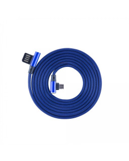 Sbox USB->Micro USB 90 M/M 1.5m USB-MICRO-90BL blueberry blue