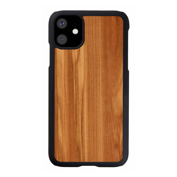 MAN&WOOD SmartPhone case iPhone 11 cappuccino black Mobiili ümbrised