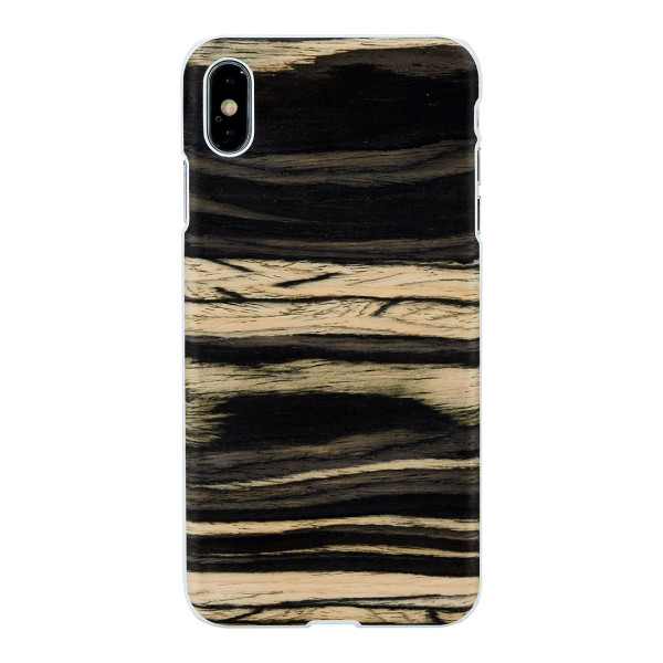 MAN&WOOD SmartPhone case iPhone XS Max white ebony white Mobiili ümbrised