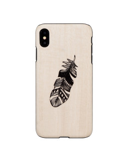 MAN&WOOD SmartPhone case iPhone XS Max indian black