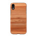 MAN&WOOD SmartPhone case iPhone XR cappuccino white Mobiili ümbrised