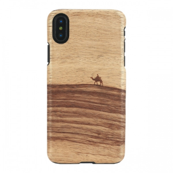 MAN&WOOD SmartPhone case iPhone X/XS terra black Mobiili ümbrised