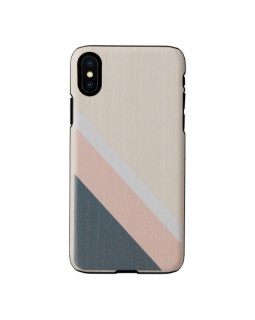 MAN&WOOD SmartPhone case iPhone X/XS pink suit black