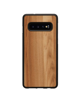 MAN&WOOD SmartPhone case Galaxy S10 cappuccino black