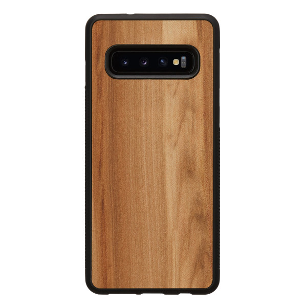 MAN&WOOD SmartPhone case Galaxy S10 cappuccino black Mobiili ümbrised