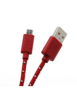 Sbox USB-1031R USB->Micro USB 1M Red