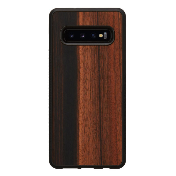 MAN&WOOD SmartPhone case Galaxy S10 ebony black Mobiili ümbrised