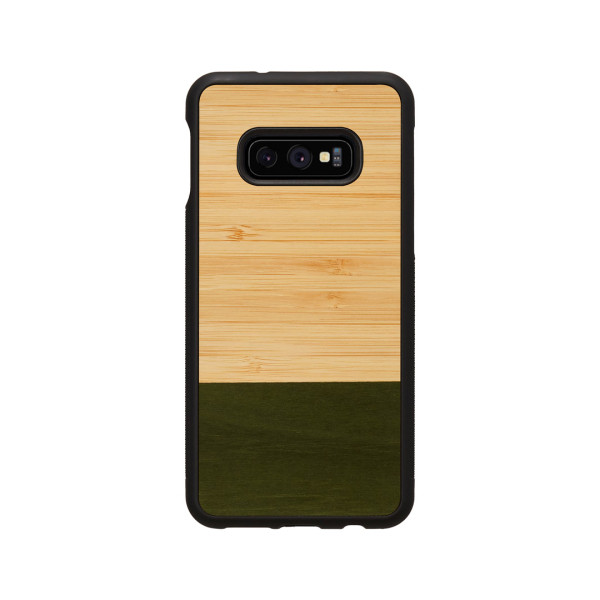 MAN&WOOD SmartPhone case Galaxy S10e bamboo forest black Mobiili ümbrised