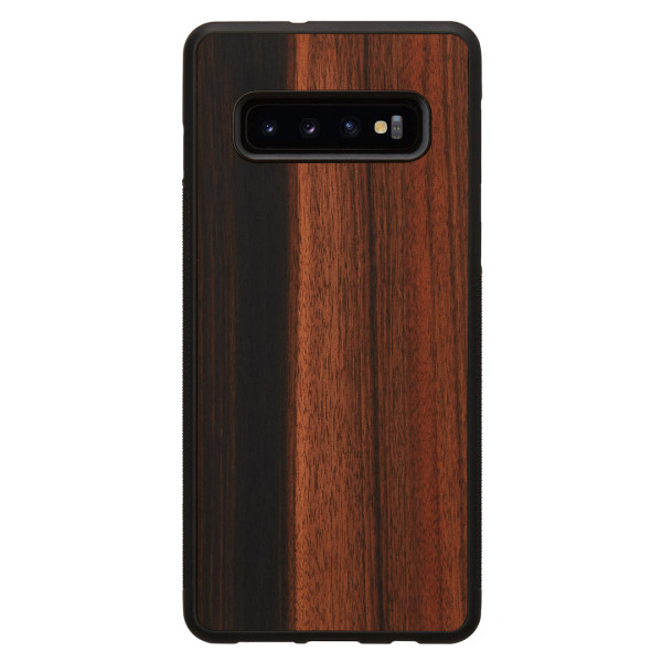 MAN&WOOD SmartPhone case Galaxy S10 Plus ebony black Mobiili ümbrised