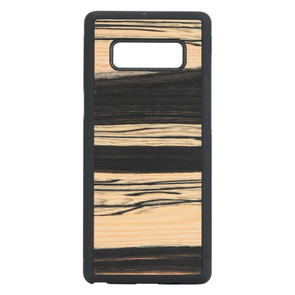 MAN&WOOD SmartPhone case Galaxy Note 8 white ebony black Mobiili ümbrised