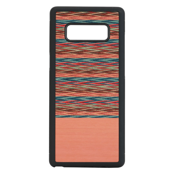MAN&WOOD SmartPhone case Galaxy Note 8 browny check black Mobiili ümbrised