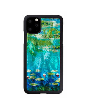 iKins SmartPhone case iPhone 11 Pro Max water lilies black
