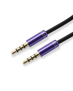 Sbox 3535-1.5U AUX Cable 3.5mm to 3.5mm Plum Purple