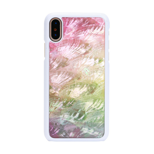 iKins SmartPhone case iPhone XS/S water flower white Mobiili ümbrised