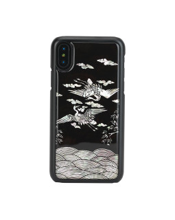 iKins SmartPhone case iPhone XS/S crane black