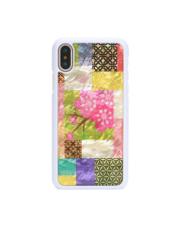 iKins SmartPhone case iPhone XS/S cherry blossom white