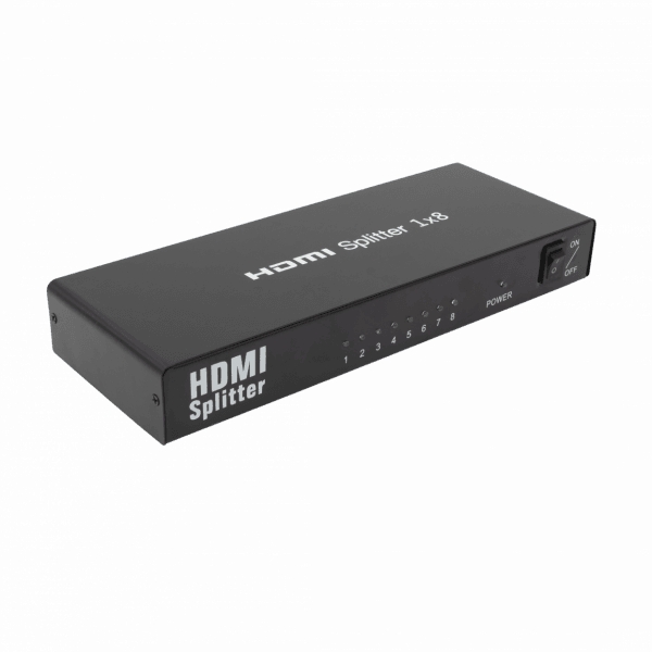 Sbox HDMI Splitter 1x8 HDMI-1.4 HDMI-8 Tarvikud