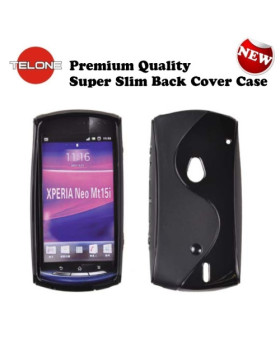 Telone back case S-Case for Sony MT15i/MT11i Neo V black