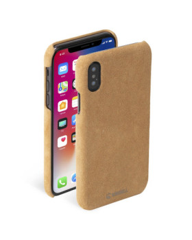 Krusell Broby Cover Apple iPhone XS cognac