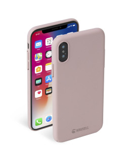 Krusell Sandby Cover Apple iPhone XS dusty pink