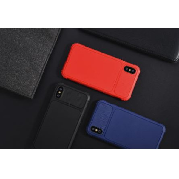 Devia Shark1 Shockproof Case iPhone XR (6.1) blue Mobiili ümbrised
