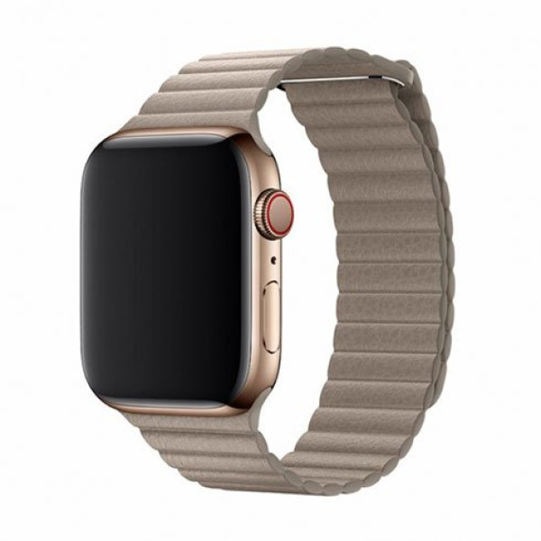 Devia Elegant Leather Loop(44mm) for Apple Watch stone Nutikellad