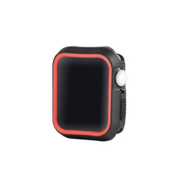 Devia Dazzle Series protective case (40mm) for Apple Watch black red Nutikellad