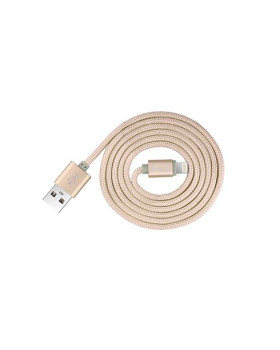 Devia Fashion Series Cable for Lightning (MFi, 2.4A 1.2M) champagne gold