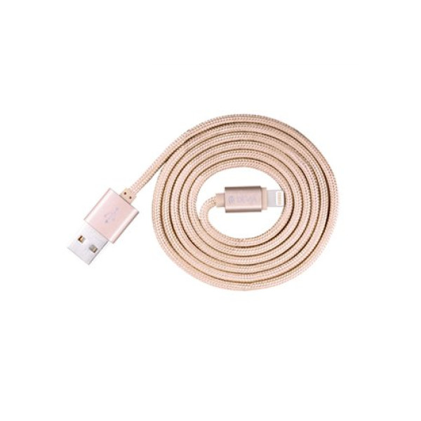 Devia Fashion Series Cable for Lightning (MFi, 2.4A 1.2M) rose gold Muu