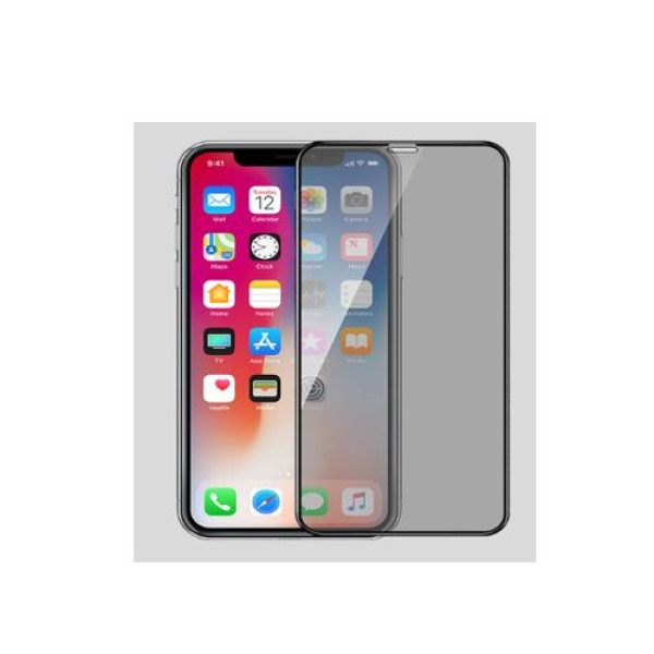 Comma Batus 3D Curved Privacy Tempered Glass iPhone 11 Pro Max black Kaitseklaasid