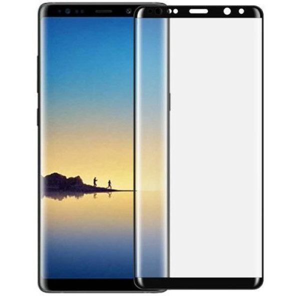 Devia 3D Curved Tempered Glass Seamless Full Screen Protector Samsung Galaxy note8 black Kaitseklaasid