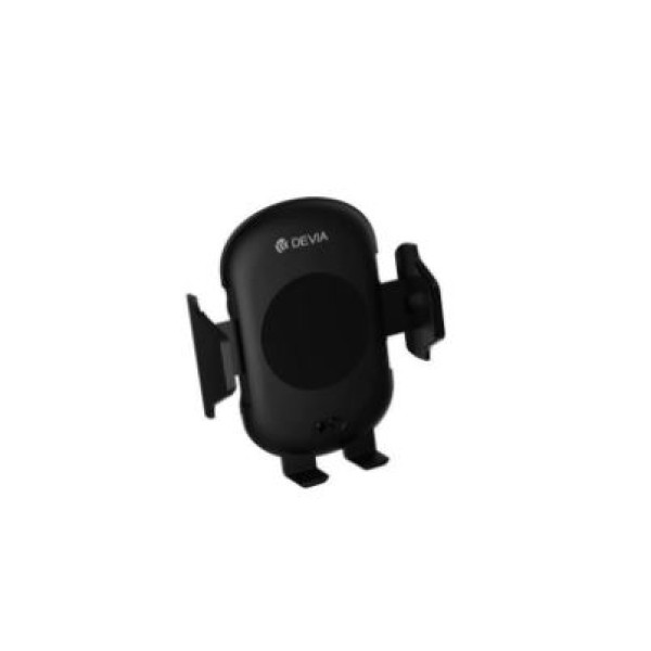 Devia Smart series Infrared sensor Wireless Charger Car Mount black Laadijad