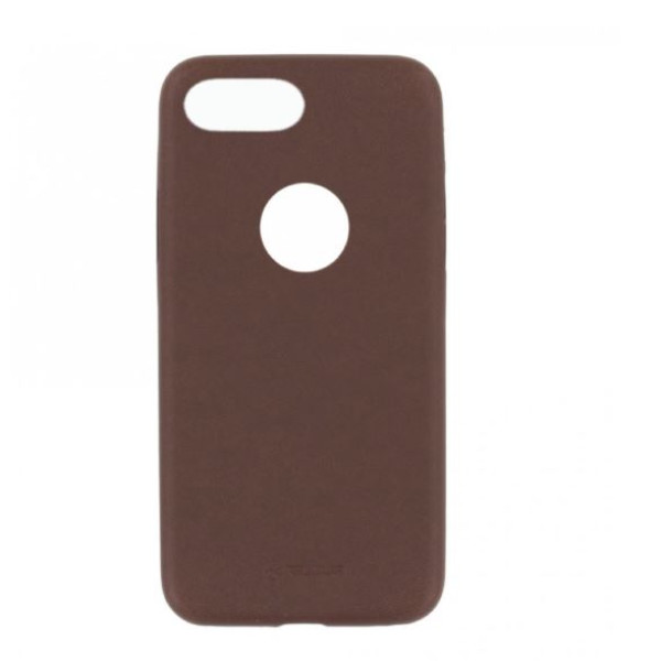 Tellur Cover Slim Synthetic Leather for iPhone 8 Plus brown Mobiili ümbrised