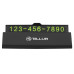 Tellur Temporary car parking phone number card black Autohoidikud