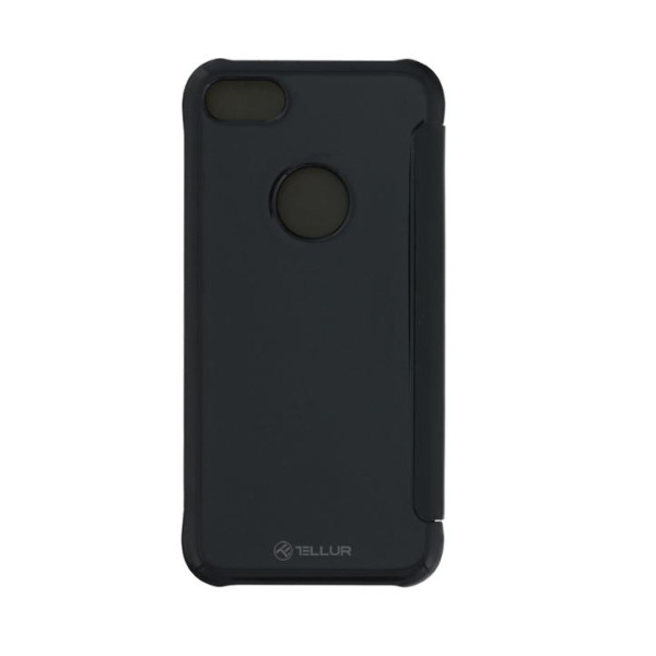 Tellur Book case Synthetic Leather with mirror for iPhone 8 black Mobiili ümbrised