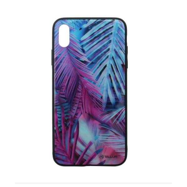 Tellur Cover Glass print for iPhone XS MAX palm Mobiili ümbrised