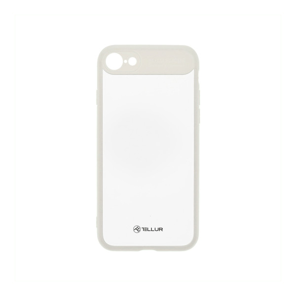 Tellur Cover Hybrid Matt Bumper for iPhone 8 white Mobiili ümbrised