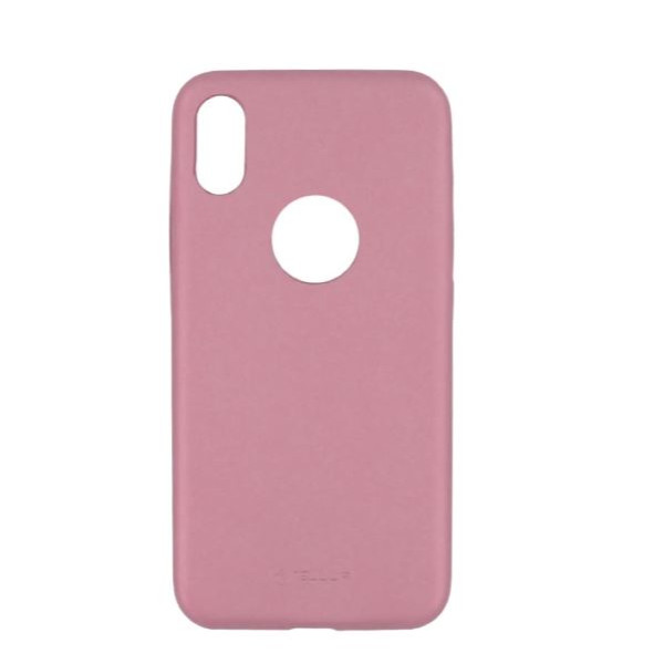 Tellur Cover Slim Synthetic Leather for iPhone X/XS pink Mobiili ümbrised