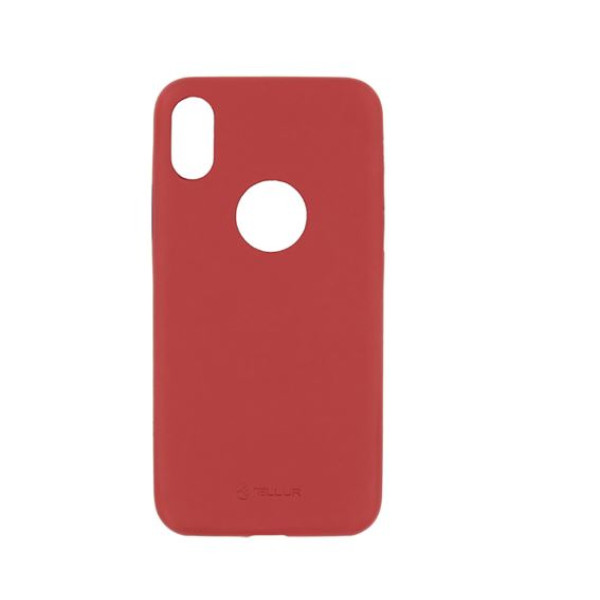 Tellur Cover Slim Synthetic Leather for iPhone X/XS red Mobiili ümbrised