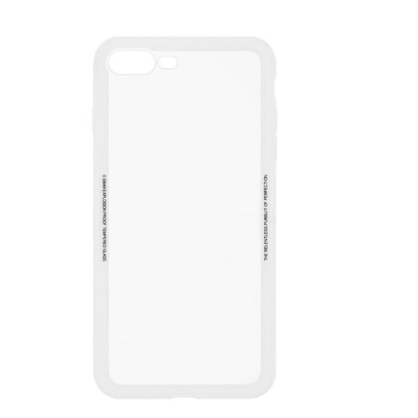 Tellur Cover Glass Simple for iPhone 8 Plus white Mobiili ümbrised