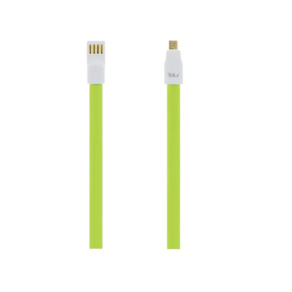 Tellur Data cable Magnetic, USB to Micro USB, 1.2m green Muu