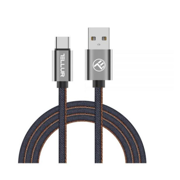 Tellur Data cable, USB to Type-C, 1m denim Muu