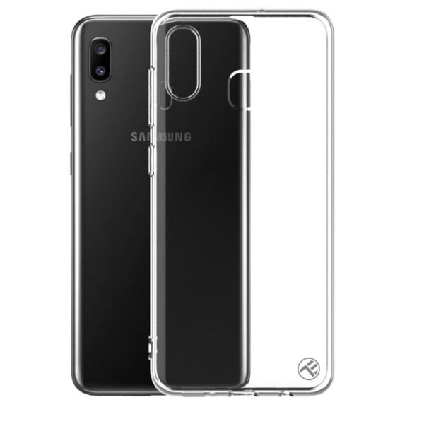 Tellur Cover Basic Silicone for Samsung Galaxy A20 transparent Mobiili ümbrised
