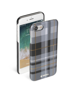 Krusell Limited Cover Apple iPhone 8/7 plaid dark grey