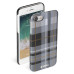 Krusell Limited Cover Apple iPhone 8/7 plaid dark grey Mobiili ümbrised