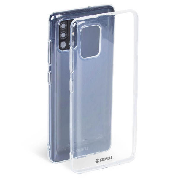 Krusell Essentials SoftCover Samsung Galaxy A51 Transparent Mobiili ümbrised