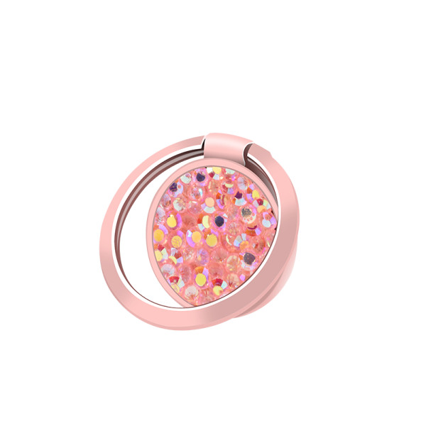 Devia Ring Holder Diamonds 3 gold pink Autohoidikud