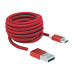 Sbox USB->Micro USB M/M 1.5m USB-10315R red Muu