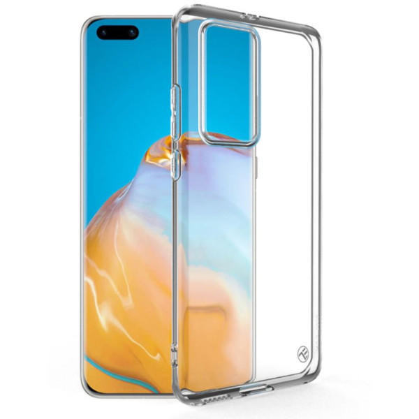 Tellur Cover Basic Silicone for Huawei P40 Pro transparent Mobiili ümbrised