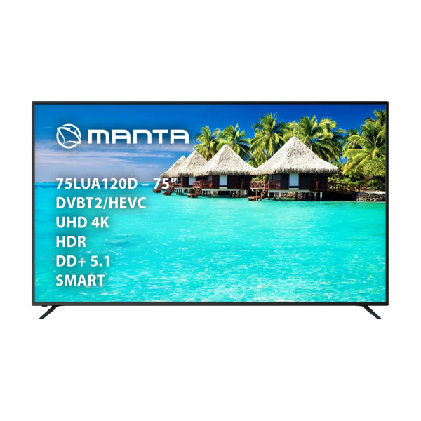 Manta 75LUA120D Televiisorid